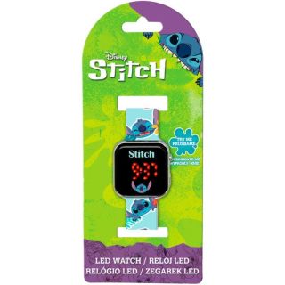 Stitch Детски LED часовник 