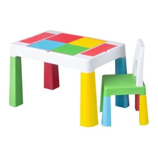 Tega Baby Комплект маса със стол Multicolor
