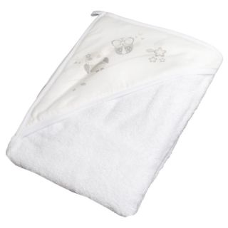 Tega Baby  Бебешка хавлия с качулка Baby Owl 100х100 см.