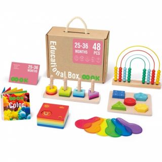 Tooy Toy Монтесори образователен комплект за деца 25-36 месеца