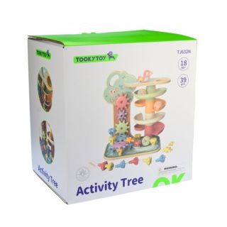 Tooy Toy Детска играчка - Дърво с активности и ролбан
