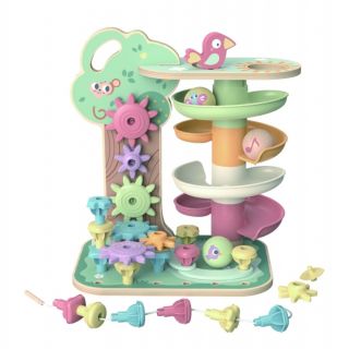 Tooy Toy Детска играчка - Дърво с активности и ролбан