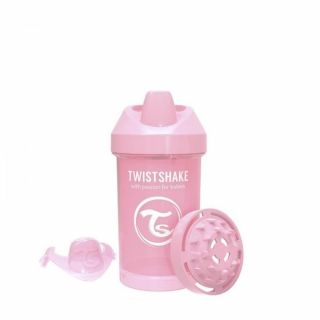 Преходна чаша 300 мл 8+ месеца розова Twistshake
