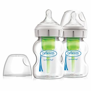 Комплект бебешки шишета Dr.Brown`s Wide-Neck Options+ 2 бр. 270мл  Лилаво