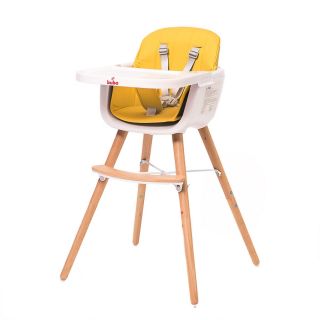  Buba Детско столче за хранене Carino, Жълт 6м+