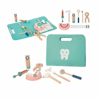 Детски дървен зъболекрски комплект Tooky toy