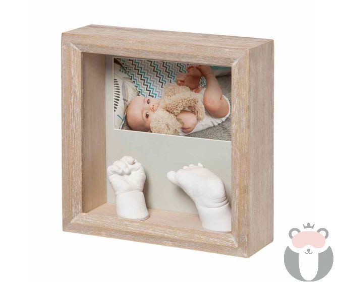 Baby Art Рамка за отливка и снимка Stormy 2019 (избелен цвят)