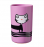 Tommee Tippee Супер чаша 300мл. 12м+ (не се преобръща, лесно се вдига)-розов