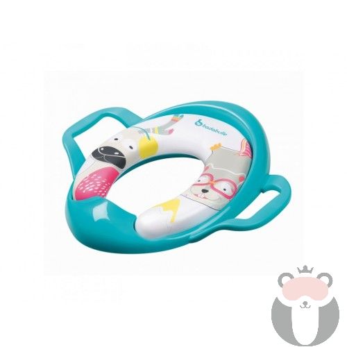 Badabulle Седалка за WC с дръжки - синя