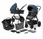 Бебешка количка 3в1 KinderKraft Xmoov, Синя