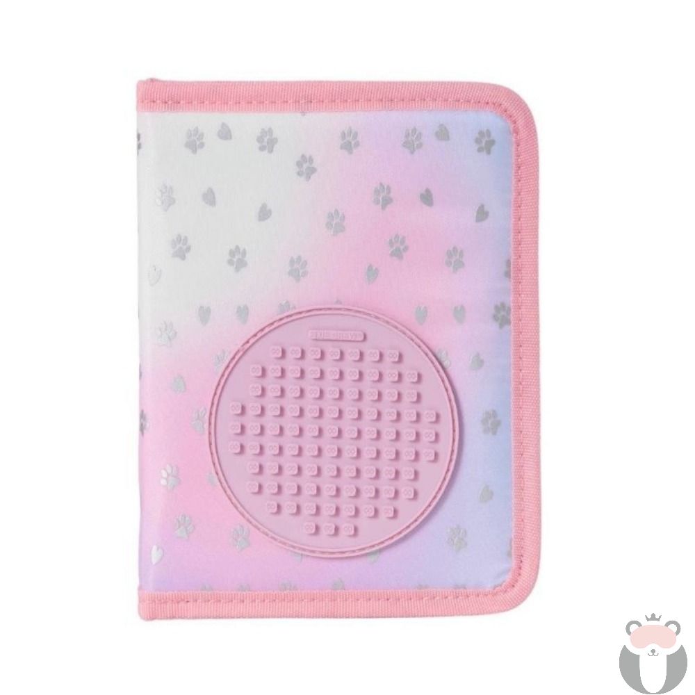 Pixie Crew Ученически несесер Pink Hearts&Paws - Tediko.bg