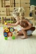Viga toys Дървена играчка с активности за дърпане - Таралеж 