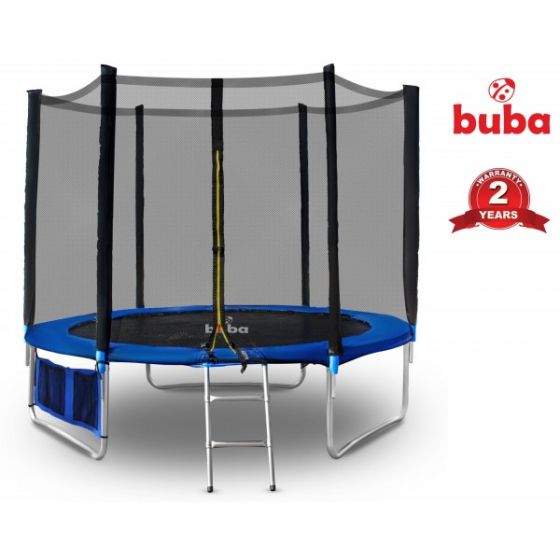 Buba Детски батут 10FT (305 см) с мрежа и стълба