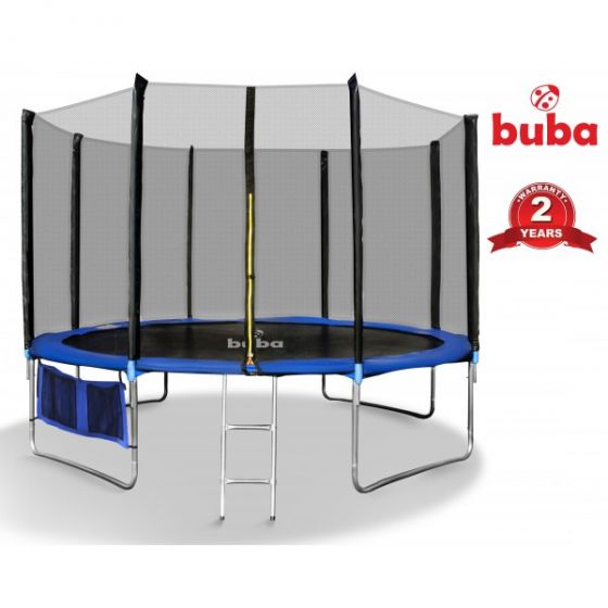 Buba Детски батут 12FT (366 см) с мрежа и стълба