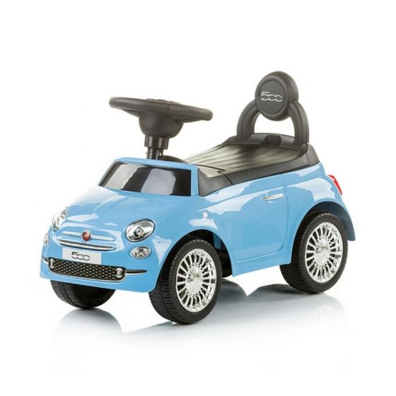 Chipolino Детска количка за яздене "ФИАТ 500", Синя