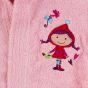 Interbaby детски халат за момиче, розов