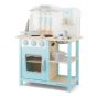 Дървена детска кухня за игра - Бон апети синя New classic toys