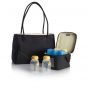Medela Комплект City Style - чанта за помпа, хладилна чанта, 4 шишета, охладител за хладилна чанта