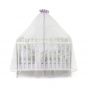 Балдахин за бебешка кошара от тюл, 480/150 см - Виолет, Lorelli