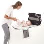 JANE Чанта за бебешка количка с подложка за преповиване МАМА BAG ,черна