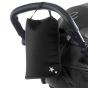 JANE Чанта за бебешка количка с подложка за преповиване МАМА BAG , Jet Black