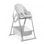 Детски шезлонг, модул и стол за хранене Hauck Sit`n Relax 3в1, Nordic Grey