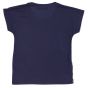  Boboli детска блуза за момиче къс ръкав Flower colege (10г/140см)
