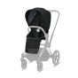 Тапицерия за седалка Cybex Priam и e-Priam Seat pack Lux Deep Black 2020