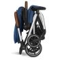 Cybex Бебешка количка Eezy S Twist + 2 сребристо шаси Navy Blue