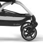 Cybex Бебешка количка Eezy S Twist + 2 сребристо шаси Navy Blue