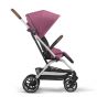 Cybex Бебешка количка Eezy S Twist + 2 сребристо шаси Magnolia Pink