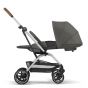Cybex Бебешка количка Eezy S Twist + 2 сребристо шаси Soho Grey