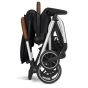 Cybex Бебешка количка Eezy S Twist + 2 сребристо шаси Deep Black