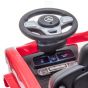 Lorelli Кола за яздене с дръжка и сенник MERCEDES-BENZ G350D, червена