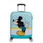 American Tourister Детски куфар за път 55 см Wavebreaker MICKEY BLUE KISS