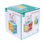 Образователен дървен куб с 5 игри, Lelin Toys