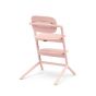 Стол за хранене Cybex LEMO 2, дървен, Pearl Pink
