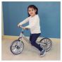 Детско колело без педали 12" - сиво
