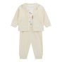 Guess Bear Бебешки плюшен комплект унисекс CREAM WHITE