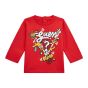 Guess Бебешка блуза с дълъг ръкав за момче RAPID RED