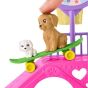 Игрален комплект Mattel Barbie Chelsea Скейтпарк с аксесоари и кученца