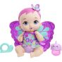 Кукла бебе Mattel My Garden Baby Feet and Change Baby Butterfly Бебе Пеперуда с аксесоари, 30 см.,розова