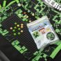  Minecraft Ученическа раница на колела Premium Pixels Green