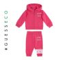Guess Бебешки спортен комплект за момиче ECO STRIKING FUCHSIA