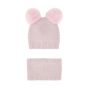 Guess Комплект шал и шапка BALLET PINK