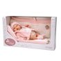 Arias Кукла-бебе Марта с меко розово одеяло - 40 см