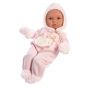 Кукла бебе Лея с розов гащеризон, Asi dolls