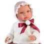 Кукла Лея с червена панделка и помпон, Asi dolls