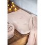Baby Clic Бебешко двулицево памучно одеяло 80х110см – Nuit Pink