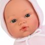 Кукла-бебе Коке с розова палто и ританки на точки, Asi dolls